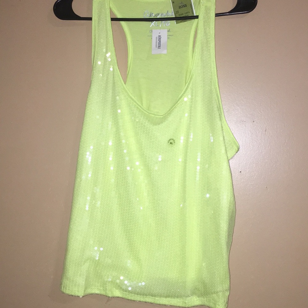 Aeropostale sequin tank top